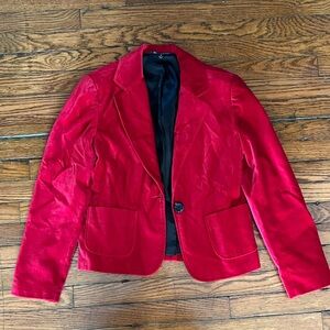 Red Velvet Women's Blazer